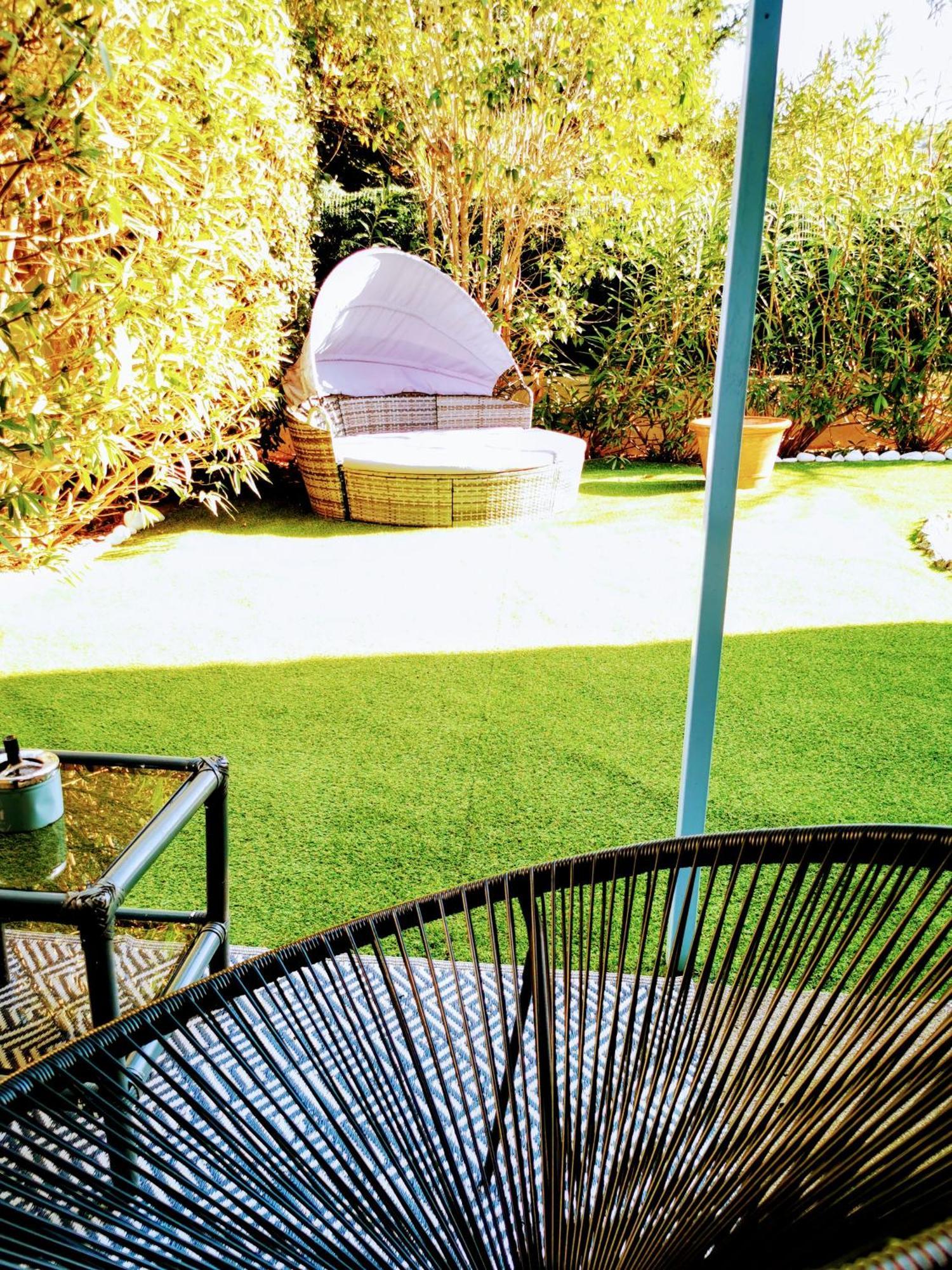 Studio Jardin Privatif 300M De La Plage Sainte-Maxime Exterior foto